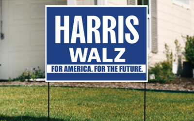 Harris/Walz Signs Have Arrived!